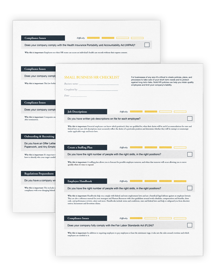 Business Checklist