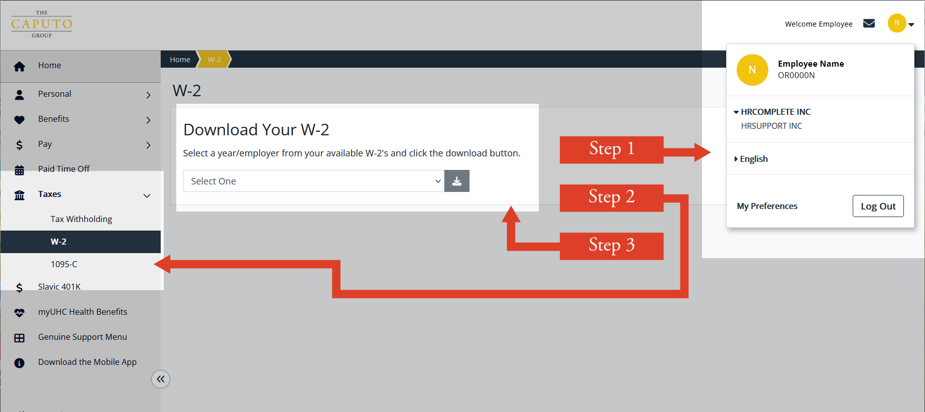 W-2 Guidance